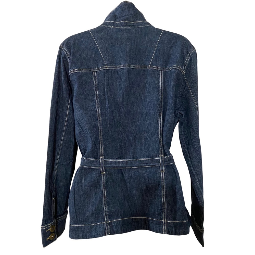 Riders Copper Belted Trench Denim Jacket - Picture 5 of 8